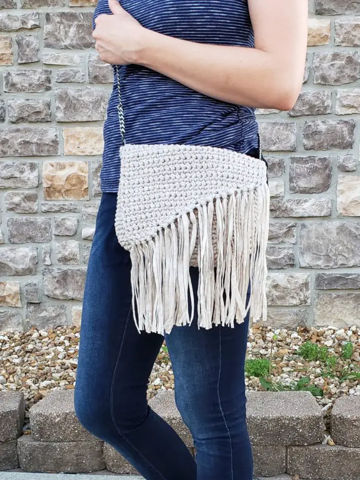 boho bag crochet pattern